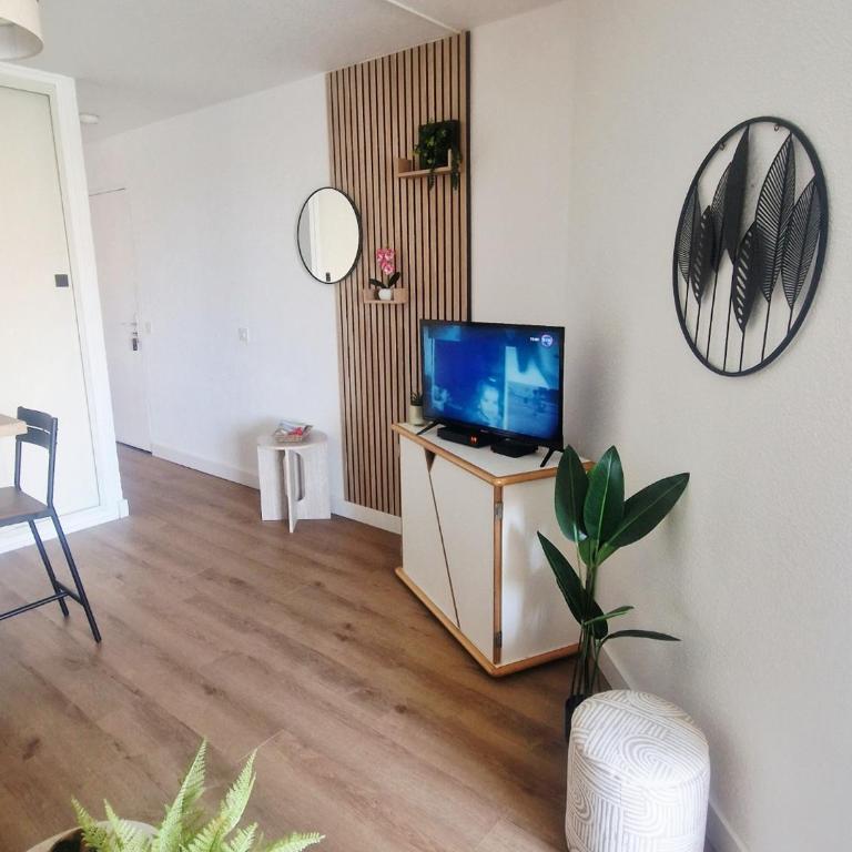 F2 avec terrasse et vue lagune RDC Cap Coudalère - Apartamento de 1 dormitorio con vistas al lago - 43