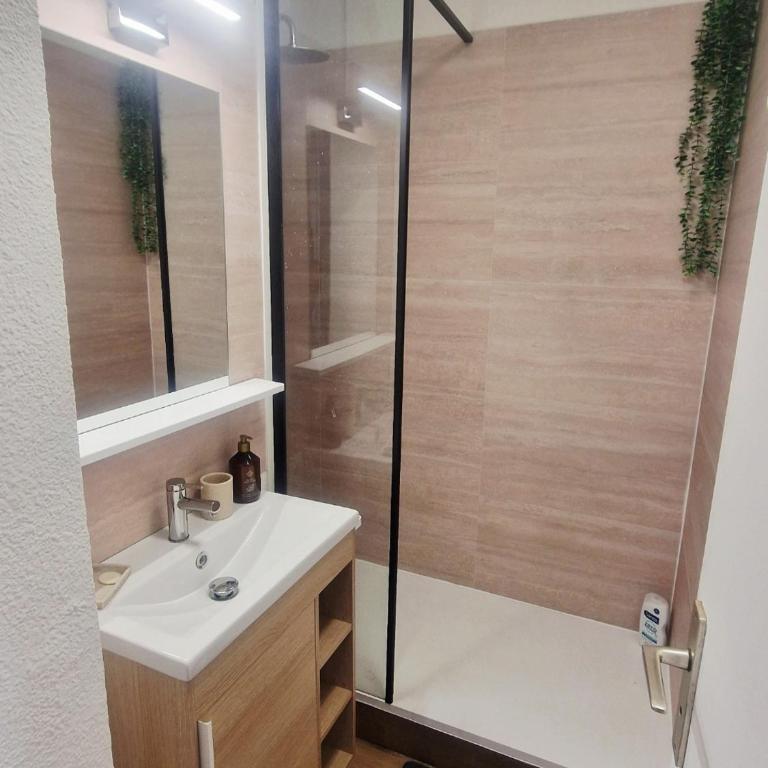 F2 avec terrasse et vue lagune RDC Cap Coudalère - Apartamento de 1 dormitorio con vistas al lago - 44
