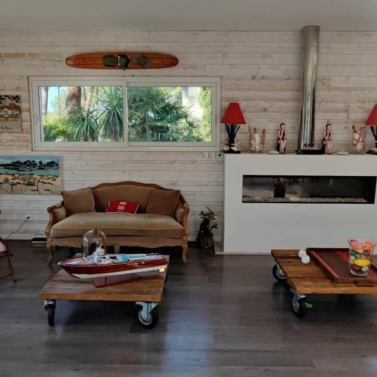 Spacieuse villa, ensoleillée, piscine chauffée à Arcachon le Moulleau - Villa mit 1 Schlafzimmer - 12
