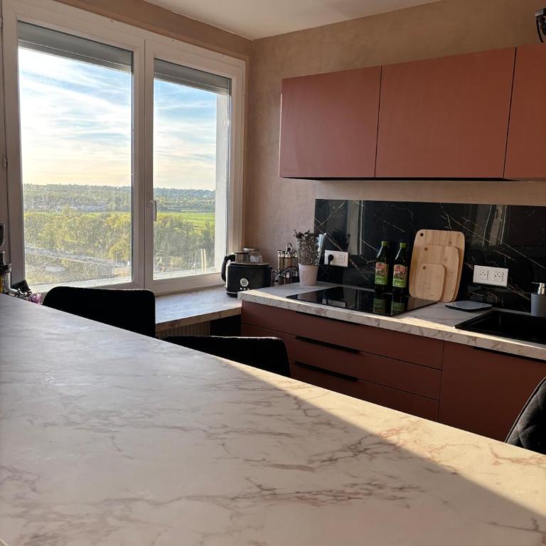 Appartement vue lac dAllier - Apartment mit 2 Schlafzimmern - 12