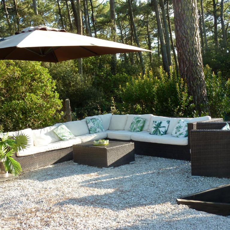 Spacieuse villa, ensoleillée, piscine chauffée à Arcachon le Moulleau - Villa mit 1 Schlafzimmer - 6