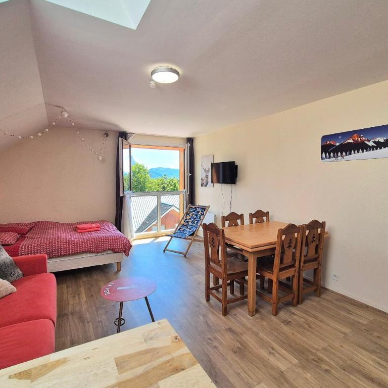 Appartement spacieux La Féclaz - Piscine - Appartement - 5