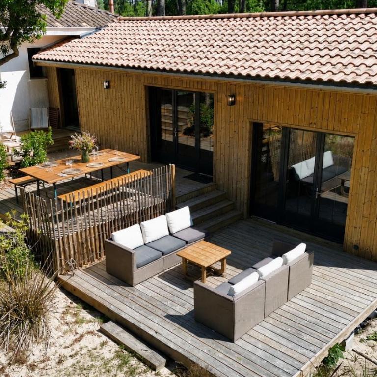 Villa située à Petit Piquey, au Cap Ferret, à seulement 5 minutes à pied du Bassin d'Arcachon - Villa - 5