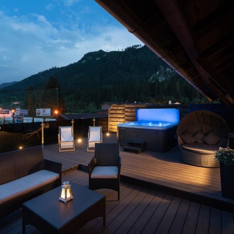 Appartement mit Terrasse und Whirlpool - Apartment mit 1 Schlafzimmer - 29