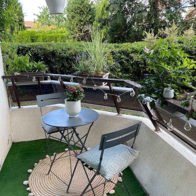 T2 cosy - Balcon en RDC - Jardin à 2 min - Appartamento con 1 Camera da Letto - 15