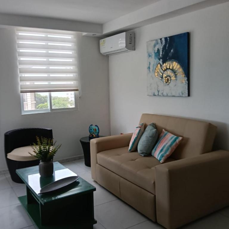 Apartamento con vista al mar Edificio Tocahagua 908 - One-Bedroom Apartment - 4