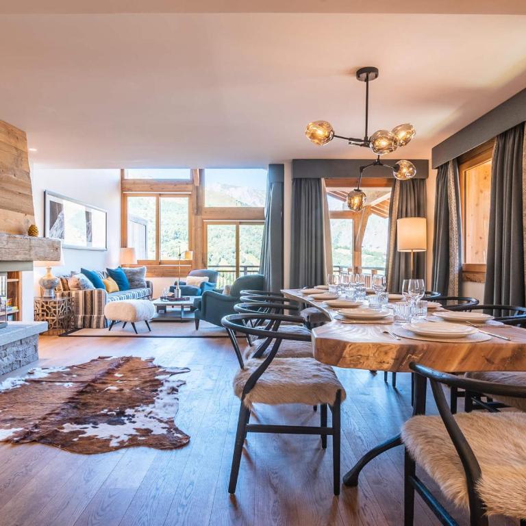 Chalet luxueux, accès direct aux pistes, parking et WIFI inclus - FR-1-344-773 - Chalet - 15