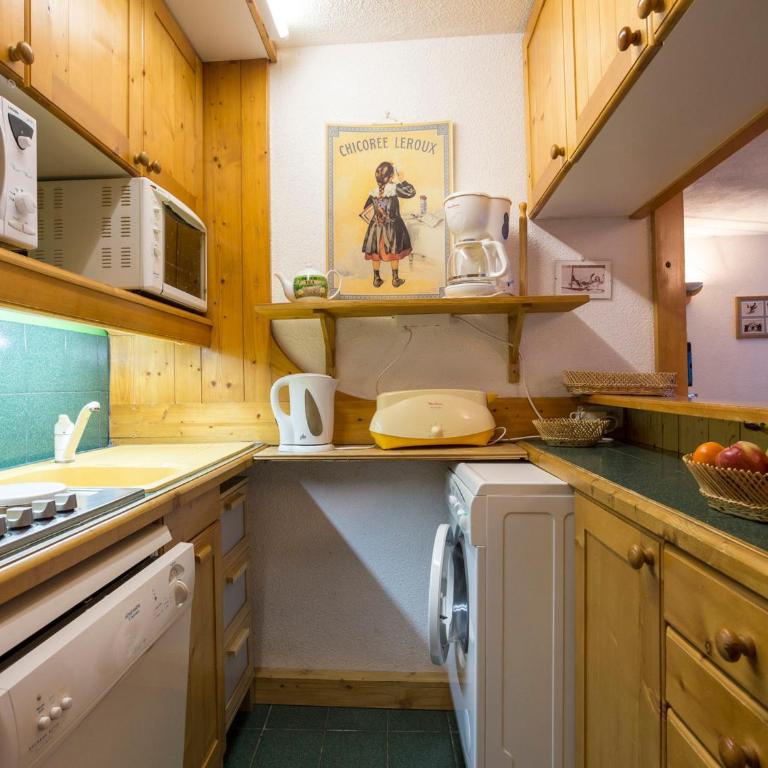 Studio rénové 5 pers, ski aux pieds, balcon, animaux admis - FR-1-346-436 - Studio - 10