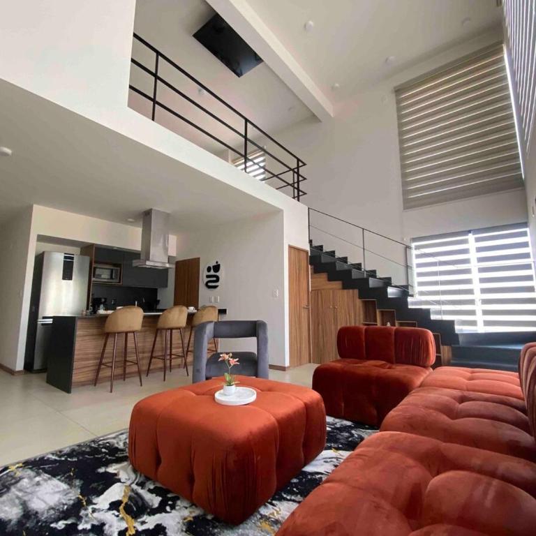 Cayena Loft 80 sq m - 860 sq ft Providencia GDL, Aud Telmex, Arena GDL, Akron - Apartamento Deluxe de 1 dormitorio con vistas a la ciudad - 59