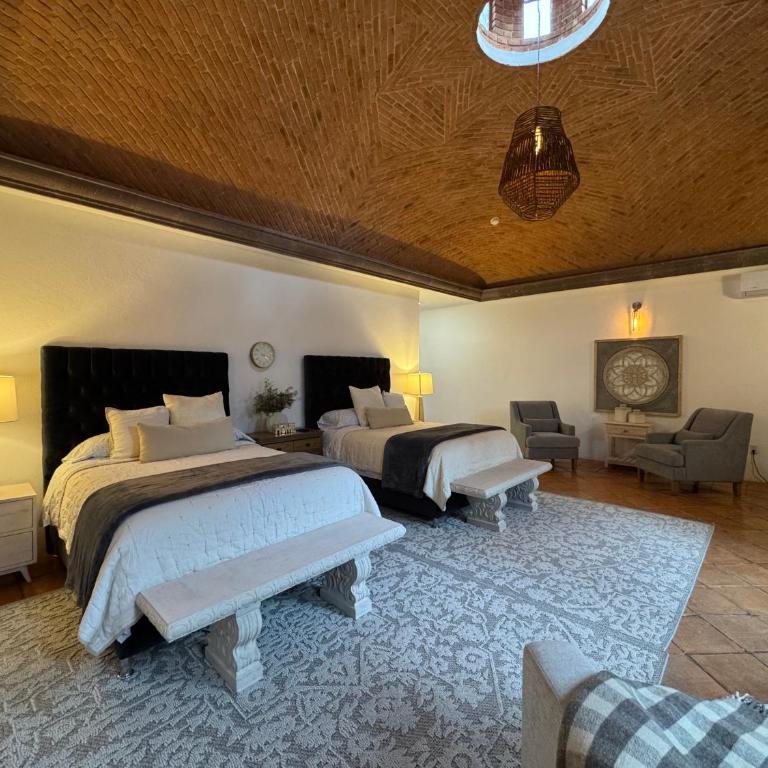 Tres Fuentes Dickinson Hotel Boutique - Habitación Doble Deluxe - 2 camas - 7