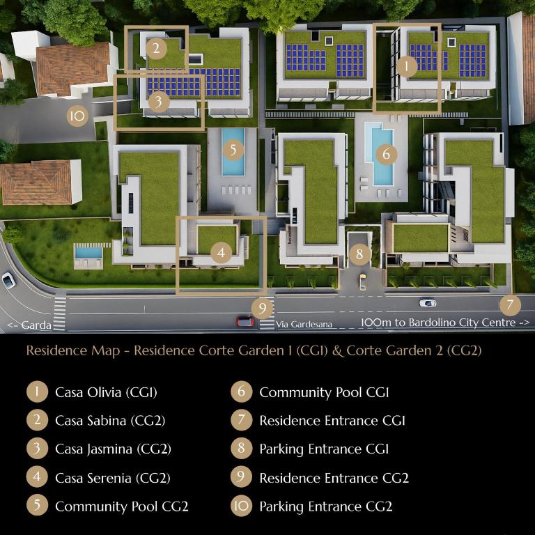 SalvatoreHomes - Casa Sabina - Ultra Luxury Retreat in the Heart of Bardolino with Private Jacuzzi & Infinity Pool Access - Premium Apartment mit 1 Schlafzimmer - 37