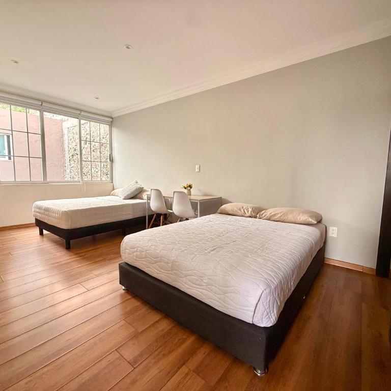 Casa de Huéspedes con Terrazas en Tecamachalco - Habitación Doble - 2 camas dobles - 13