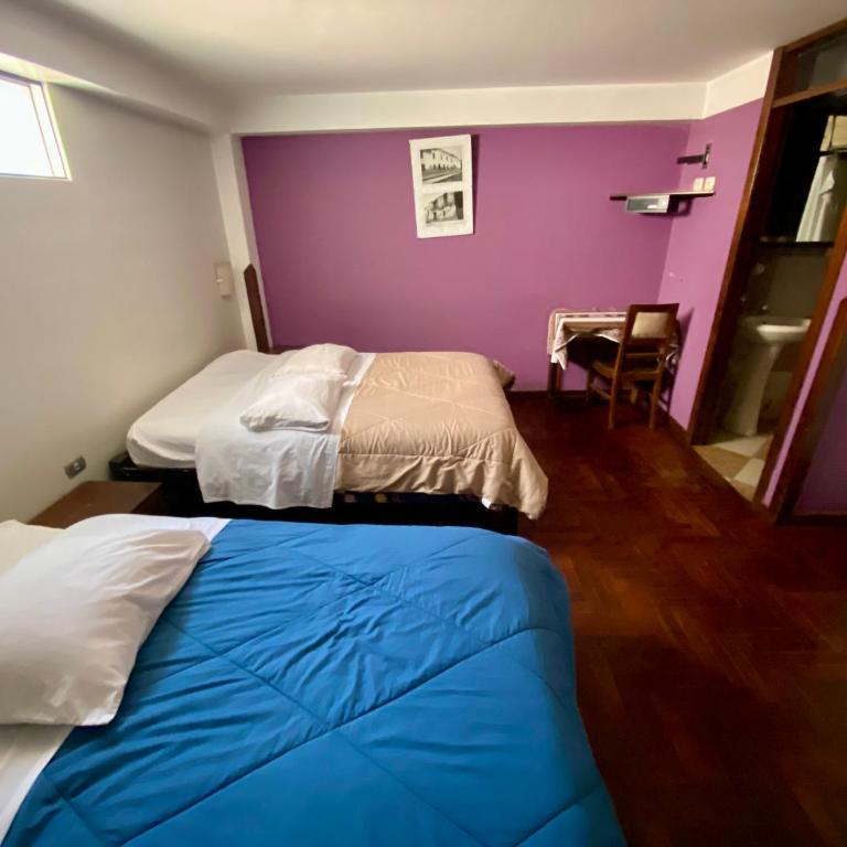 Hotel Mirador Santa Ana - Habitación Triple con baño privado - 1