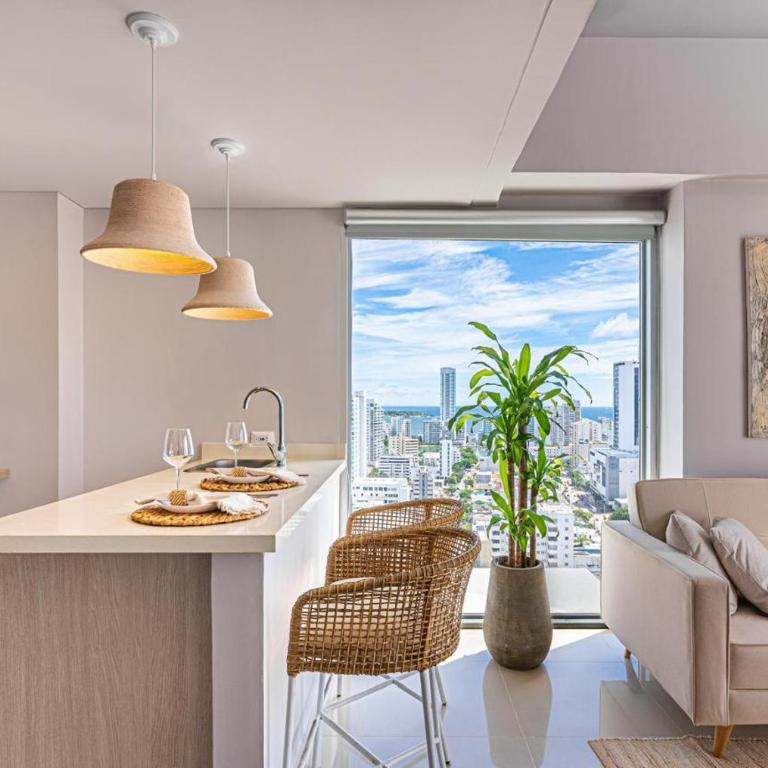 Loft Dúplex con vistas al mar en Bocagrande - Apartment with Sea View - 7