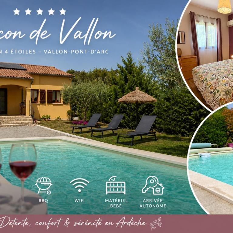 Le Cocon de Vallon - Villa 3 Chambres - 1