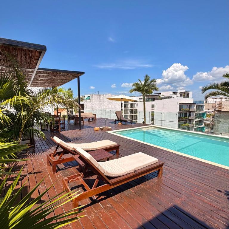 Ah Xok suites 5a Avenida - Suite Doble Estándar - 22