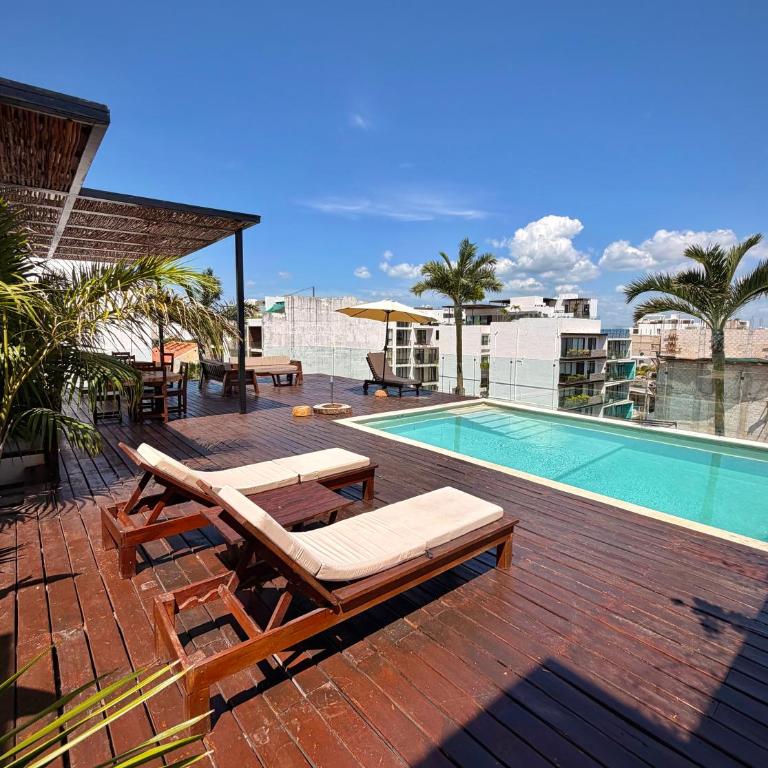 Ah Xok suites 5a Avenida - Suite Doble Estándar - 29