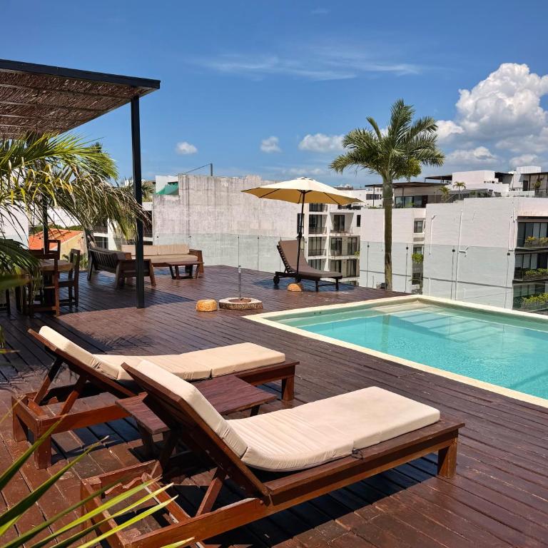 Ah Xok suites 5a Avenida - Suite Doble Estándar - 28