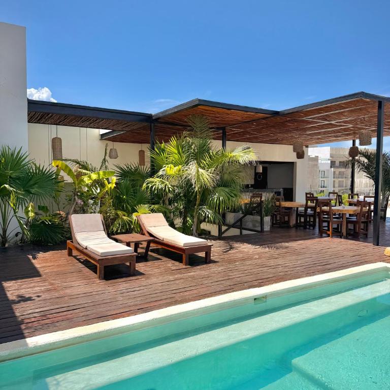 Ah Xok suites 5a Avenida - Suite Doble Estándar - 23