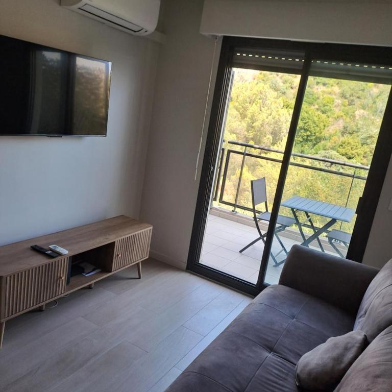 Blue Line - New Modern Studio With Terrace & AC - One-Bedroom Apartment - 2