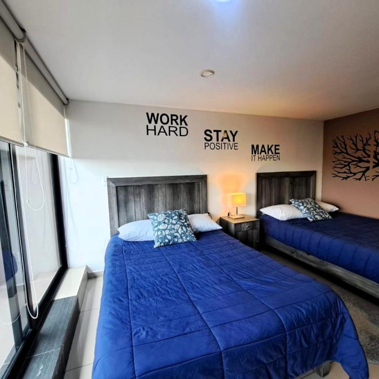 S02 SUITE MAX Premium Suite Frente al TEC CEM Cocineta WiFi Balcón Parking Terraza - One-Bedroom Apartment - 31