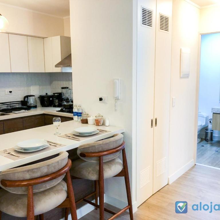 Cozy 1BR Apt with LED Lights - Perfect for Couples - One-Bedroom Apartment - 6