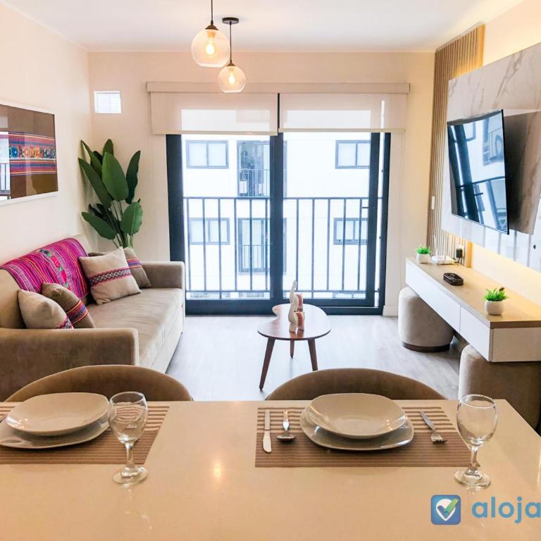 Cozy 1BR Apt with LED Lights - Perfect for Couples - One-Bedroom Apartment - 20