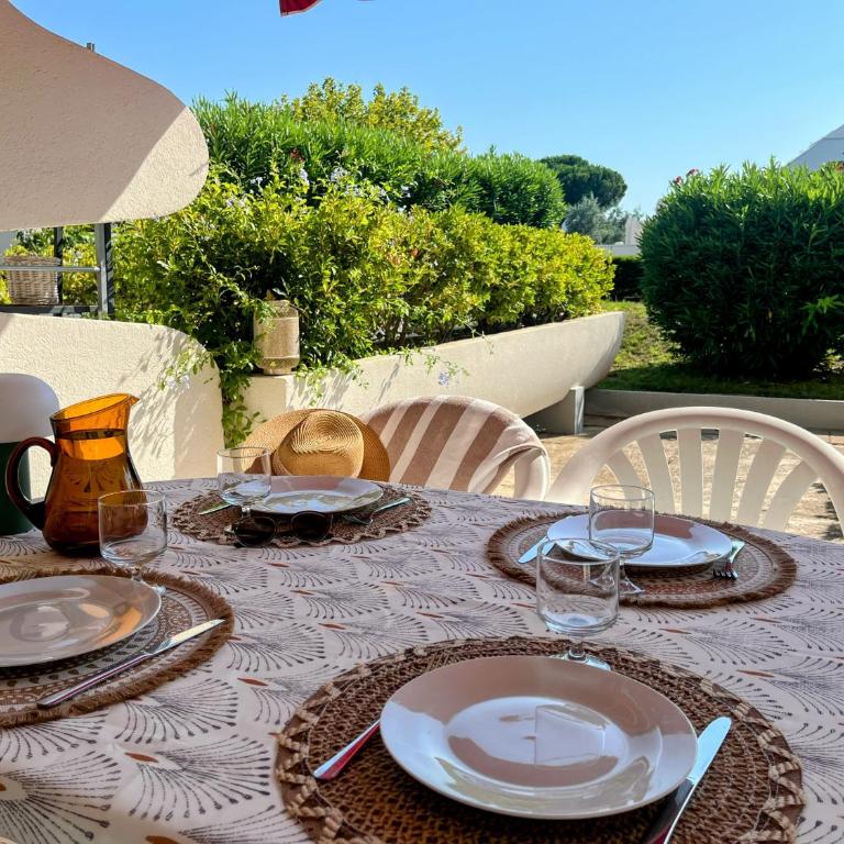 Soleil de Jade - Studio cabine avec Piscine, Plage à 200 m - La Grande Motte - Apartment with Terrace - 15