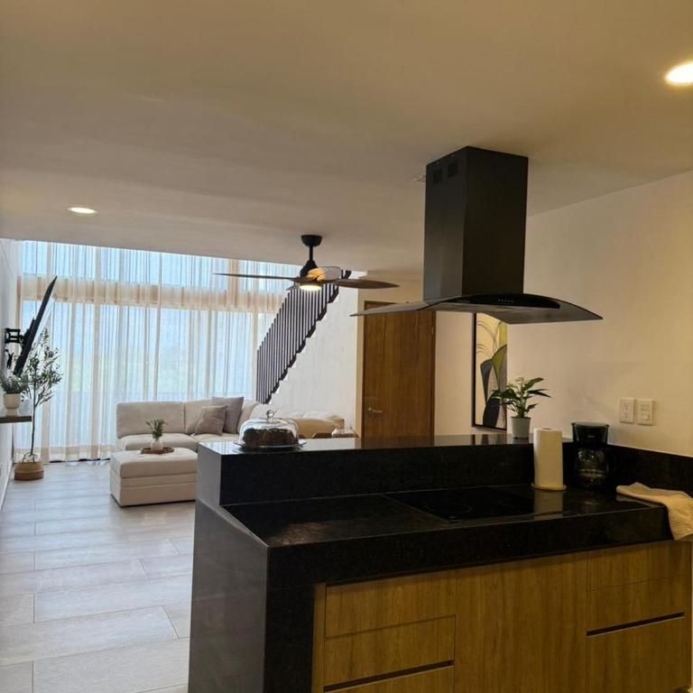 Norte de Mérida Departamento de doble altura con Alberca - One-Bedroom Apartment - 4