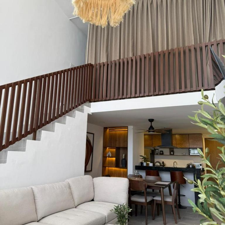 Norte de Mérida Departamento de doble altura con Alberca - One-Bedroom Apartment - 7