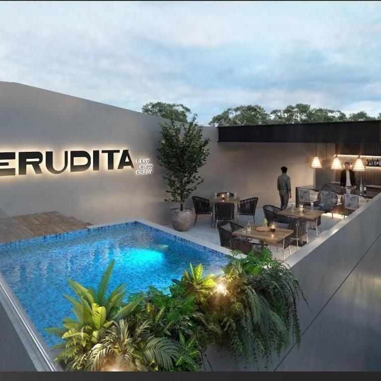 Norte de Mérida Departamento de doble altura con Alberca - One-Bedroom Apartment - 22