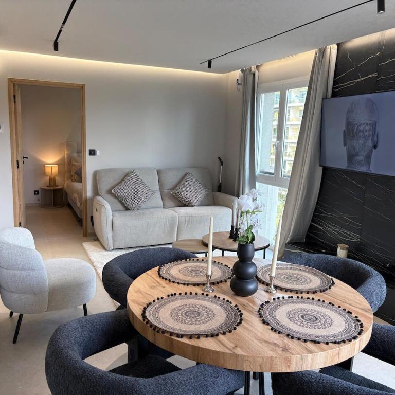 3 pièces haut standing neuf à Cannes - Appartement 1 Chambre - 27