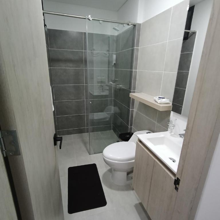 Apartamento Bilbao Villavicencio - Two-Bedroom Apartment with Balcony - 17