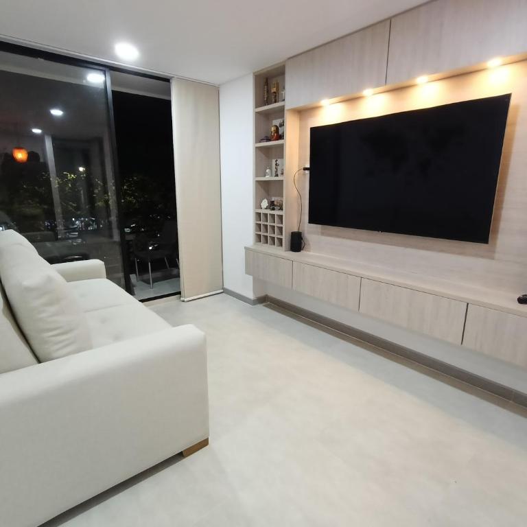 Apartamento Bilbao Villavicencio - Two-Bedroom Apartment with Balcony - 5