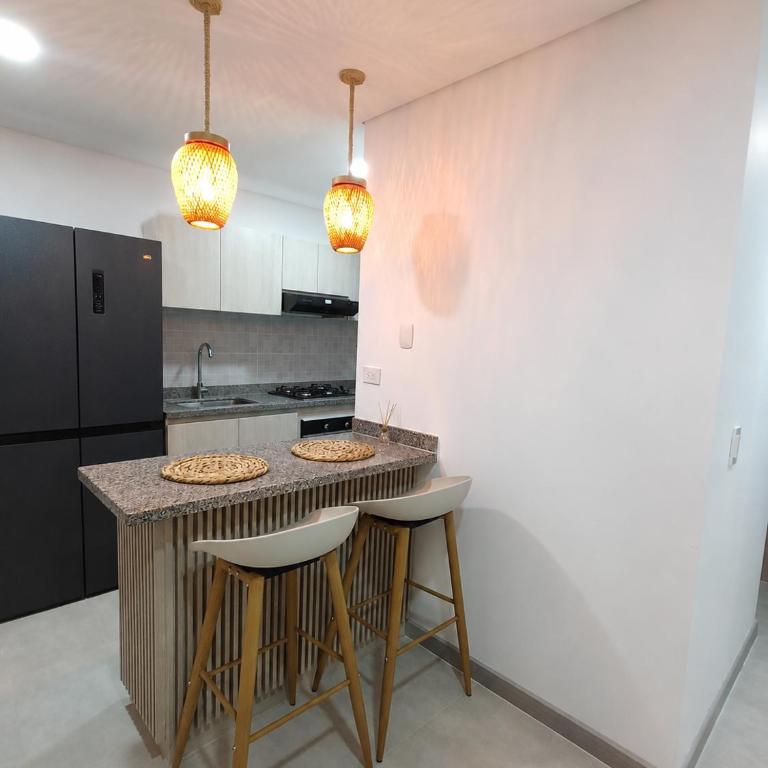 Apartamento Bilbao Villavicencio - Two-Bedroom Apartment with Balcony - 11