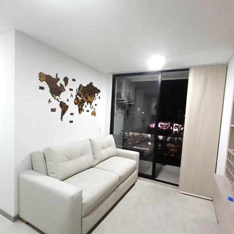 Apartamento Bilbao Villavicencio - Two-Bedroom Apartment with Balcony - 7