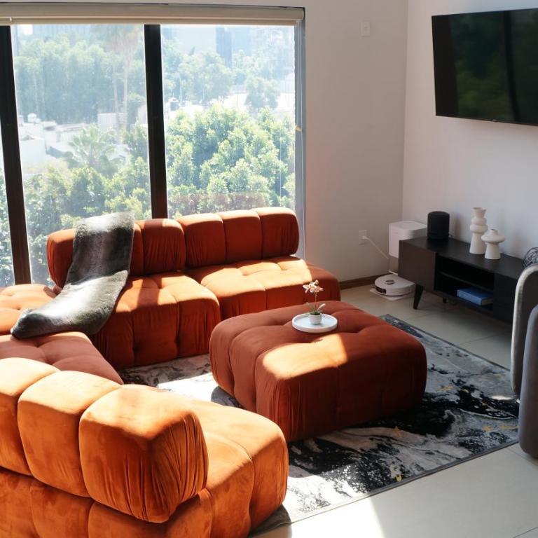 Cayena Loft 80 sq m - 860 sq ft Providencia GDL, Aud Telmex, Arena GDL, Akron - Apartamento Deluxe de 1 dormitorio con vistas a la ciudad - 3