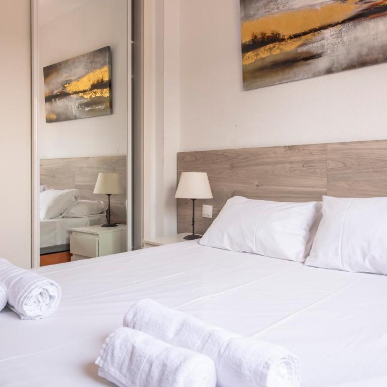 Apartamento con piscina, gym & parking Aeropuerto, IFEMA & Metropolitano by beBalmy - Apartment mit 1 Schlafzimmer - 12