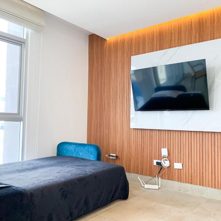 Suite 10th floor, 3 min from the airport - Apartamento Deluxe de 1 dormitorio con vistas a la ciudad - 15