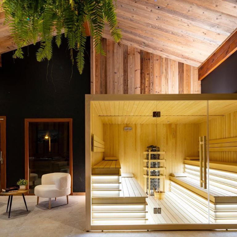 Hôtel et Spa Le Vermont - Habitación Familiar Dúplex con balcón - 11