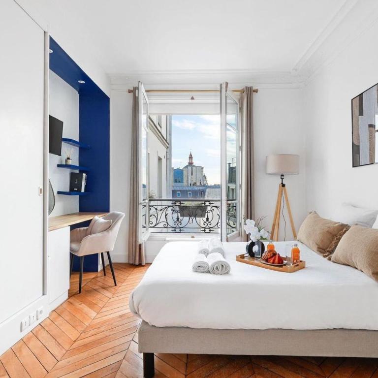 Luxury Three-Bedroom Apartment near Parc Monceau Paris 8th - Appartement - 22
