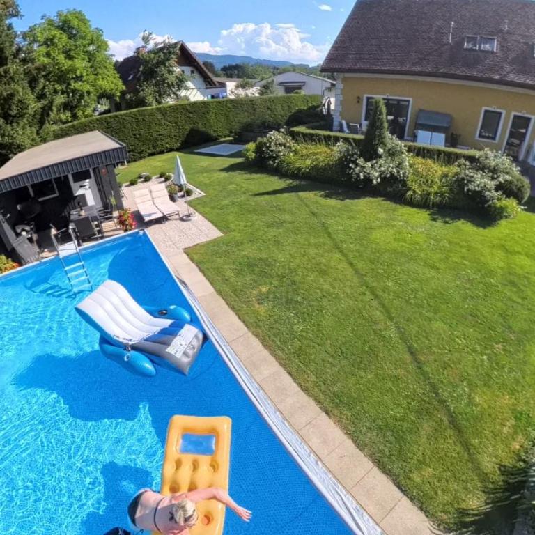 Lauras Ferienwohnung - Ihre Wohlfühloase in der Südweststeiermark mit Garten, Pool, Biotop & Weinbar - Apartment mit 2 Schlafzimmmern und eigenem Pool - 77