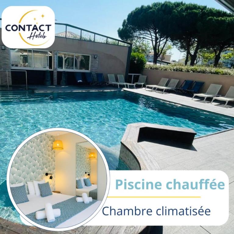 Hotel & Spa Gil de France Cap d'Agde - Suite Junior avec Terrasse et Accès à la Piscine Chauffée - 1