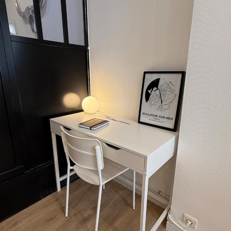 Studio confortable Écume, accès à pied à la Mer, Nausicaa et au centre ville - Appartement 1 Chambre - 14