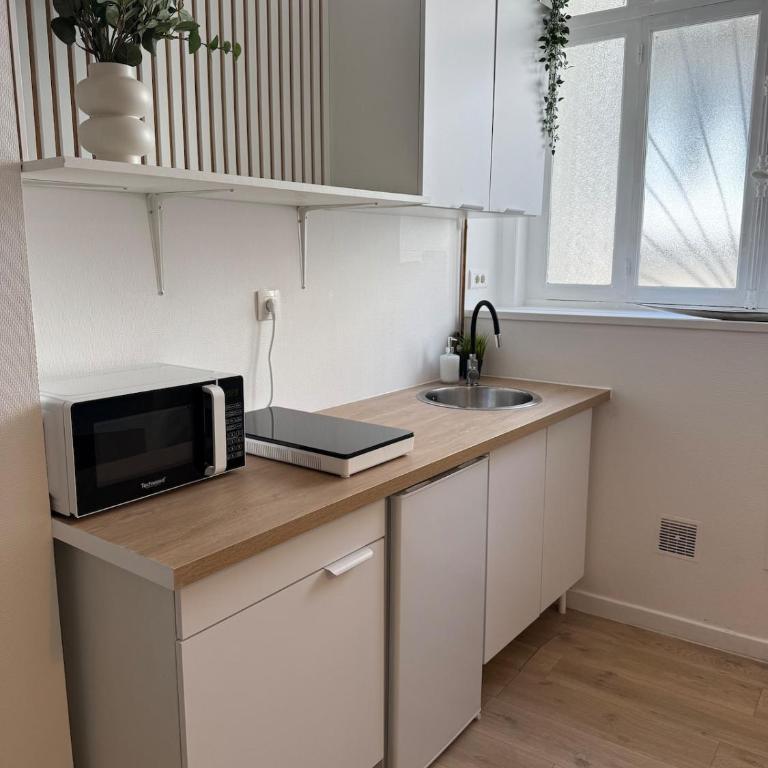 Studio confortable Écume, accès à pied à la Mer, Nausicaa et au centre ville - Appartement 1 Chambre - 32