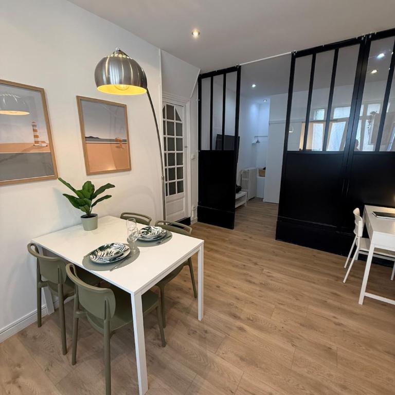 Studio confortable Écume, accès à pied à la Mer, Nausicaa et au centre ville - Appartement 1 Chambre - 39