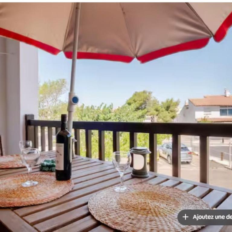 Grand appartement avec terrasse Plage à 6 min à pied Climatisation Saintes maries de la mer - Appartamento con 1 Camera da Letto - 12