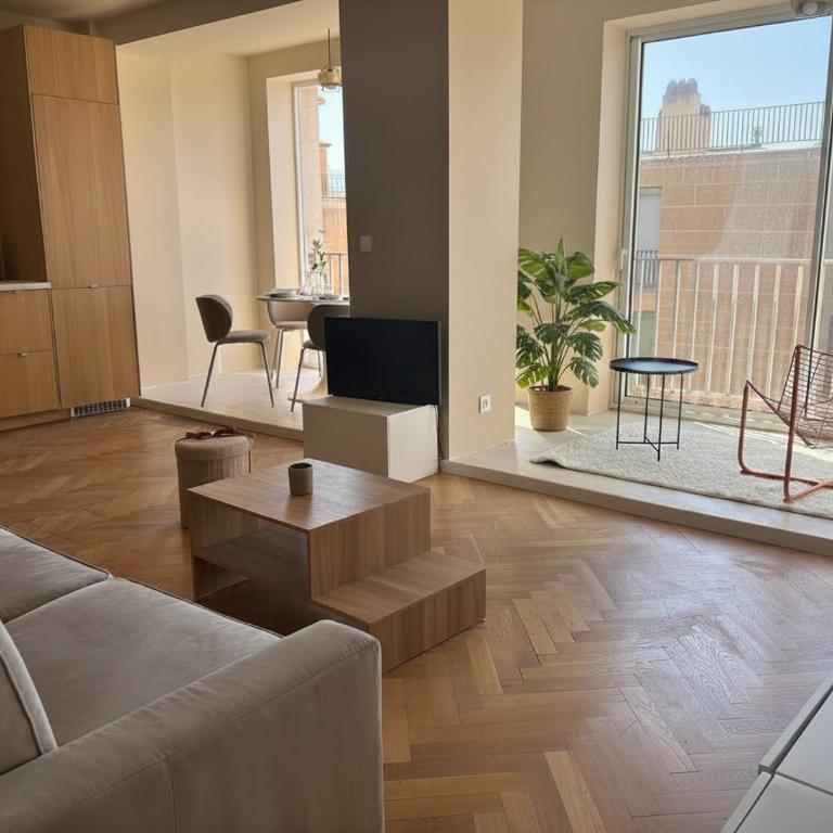 Appartement 80m2 Terrasse Vue Bonne Mère centre Vieux-Port - option parking - Appartement 2 Chambres avec Vue sur le Port - 1