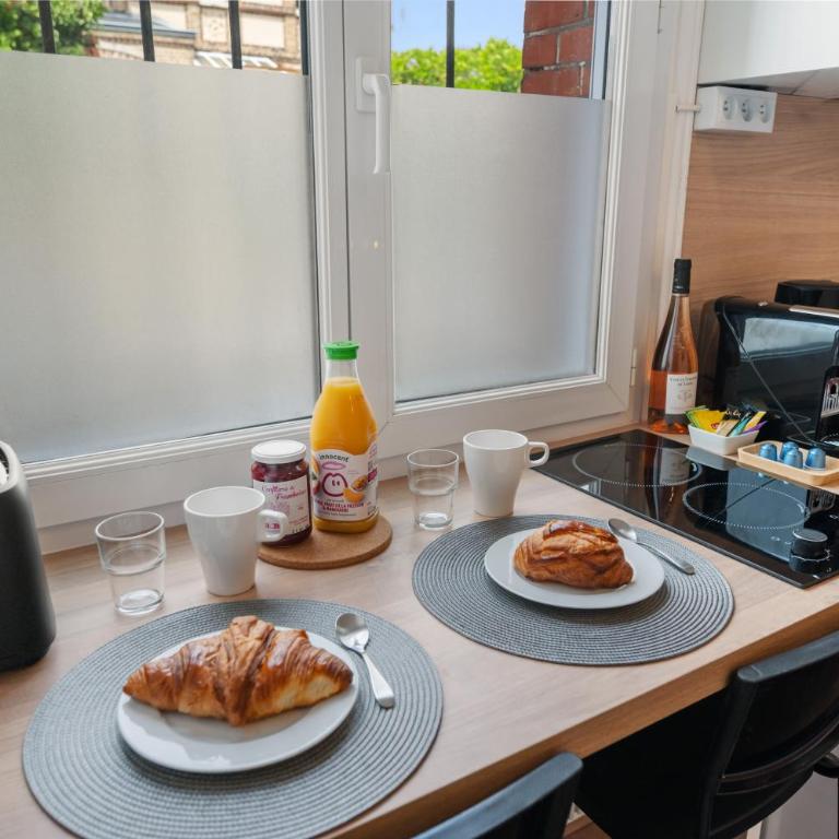 L'Escale Rouennaise Studio cosy proche de la gare - Appartement 1 Chambre - 9