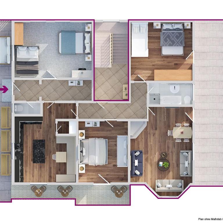 Landhaus Steibis - Marie - Apartment mit Terrasse - 27